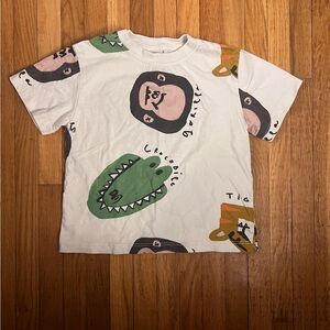 Zara 18/24 Animal Print Shirt